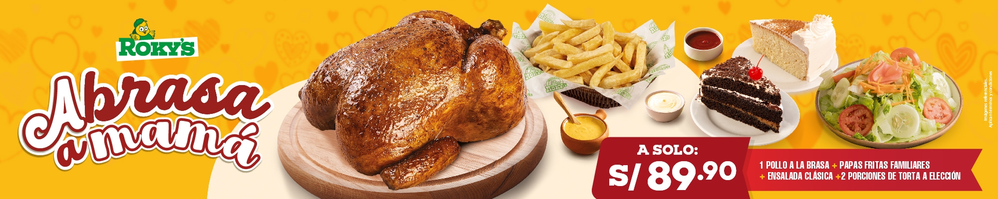 Combo Pollo a la brasa dia de la madre
