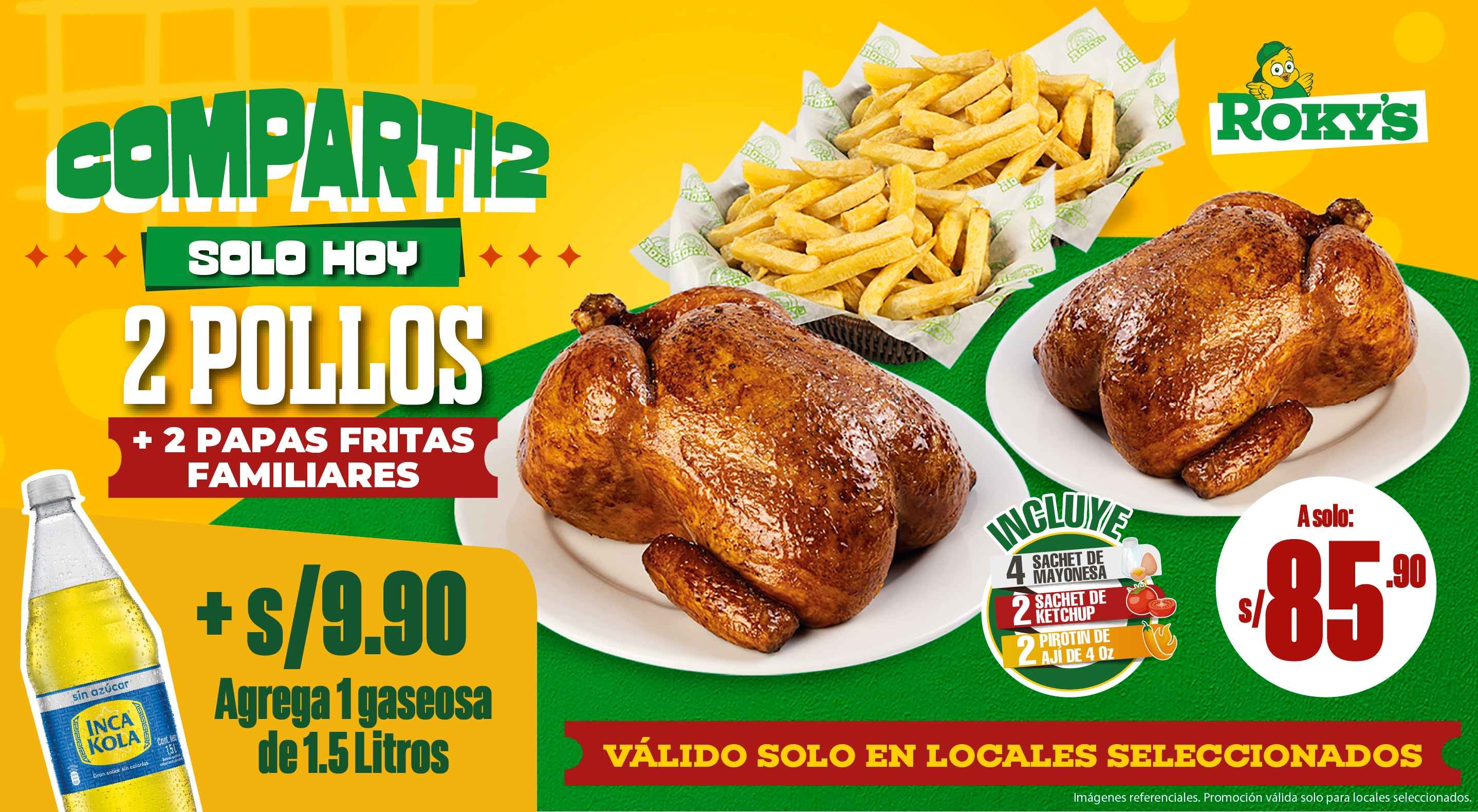 Promoción comparti2 roky's