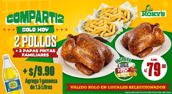 Promocion comparti2 pollo a la brasa