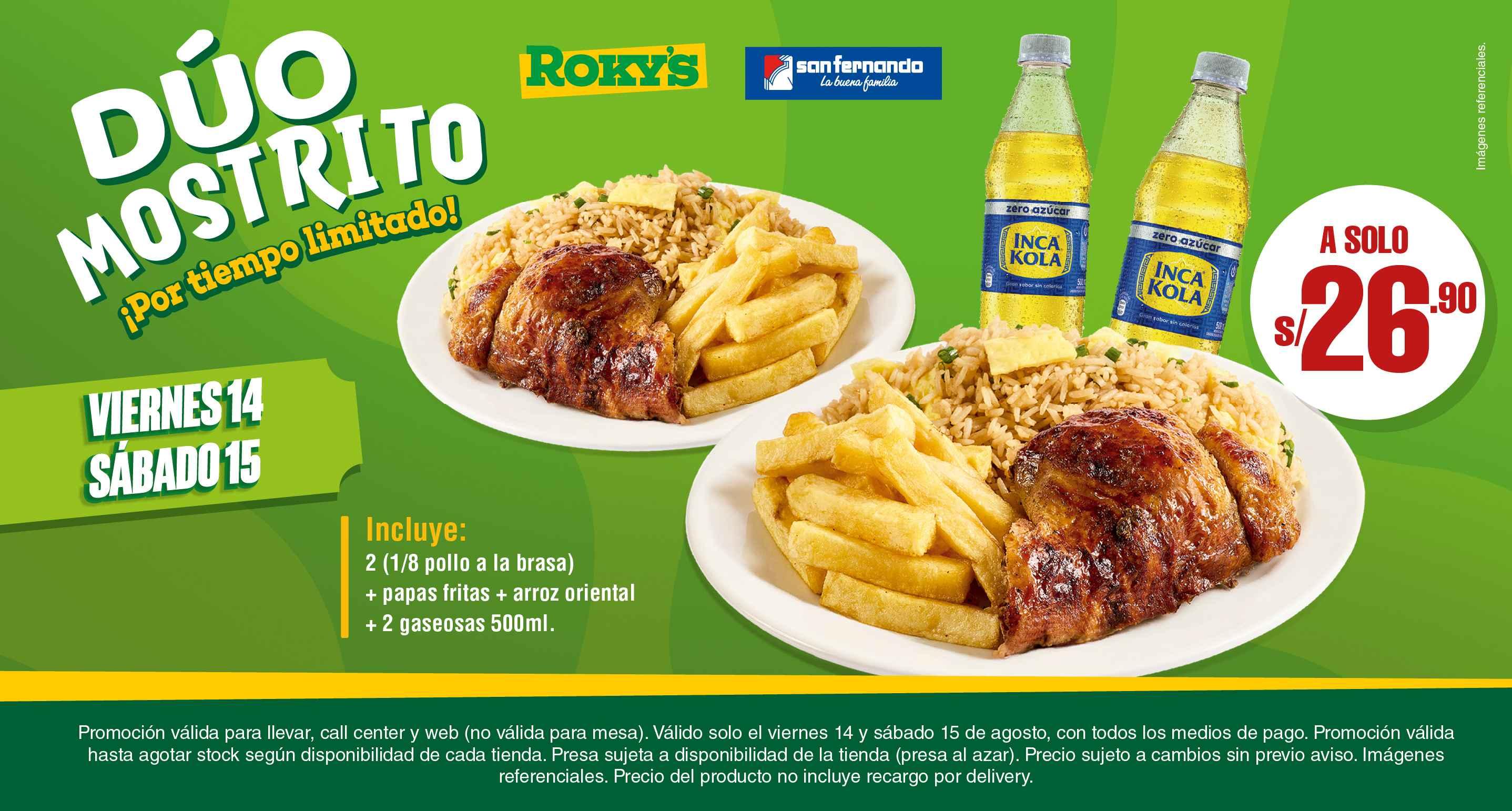 Promoción Duo Mostrito
