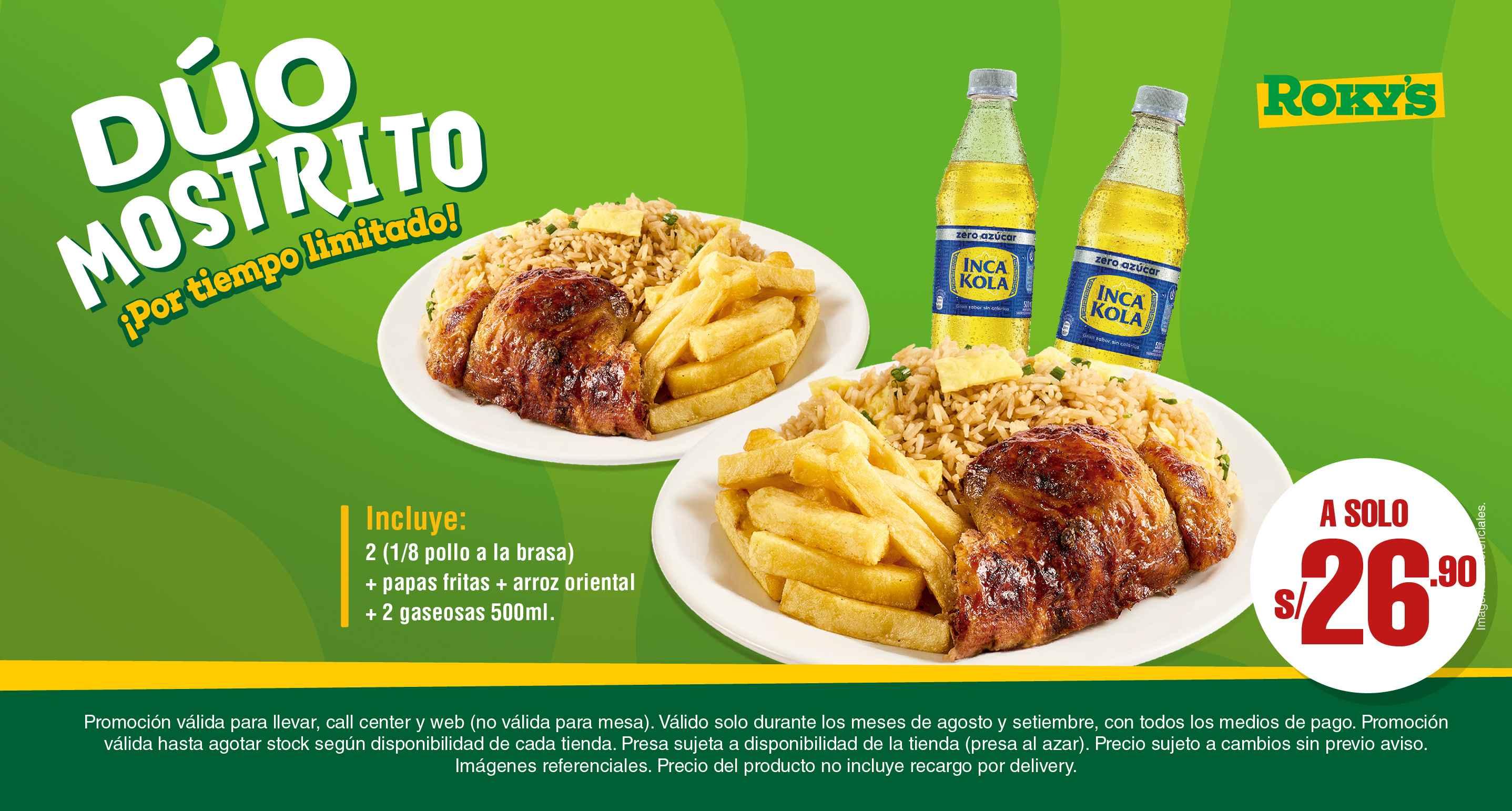 Promoción Duo Mostrito